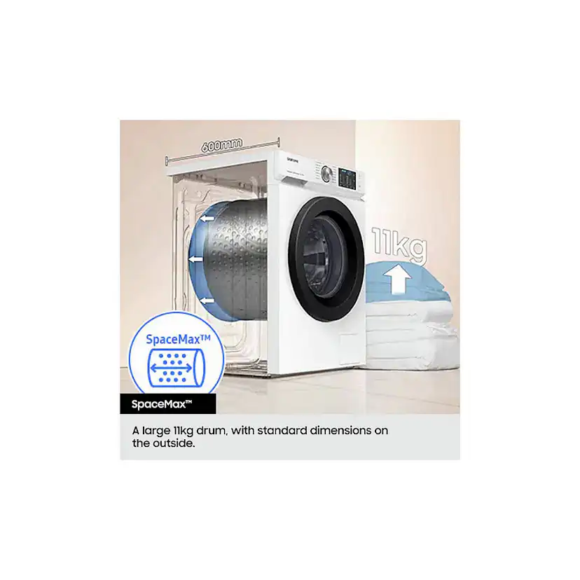 Kombinerad Tvättmaskin / Torktumlare Samsung 9000 Series - WD11DG5B15BEEE