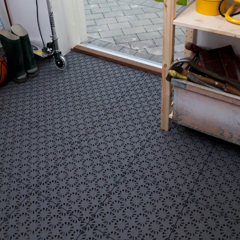 Golvplatta Hestraplattan Hestra Iron Ore Golvtrall i Plast