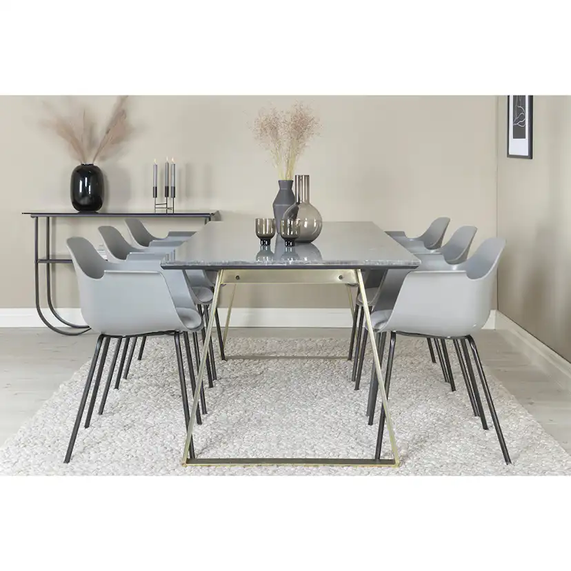 Matstol Venture Home Comfort Plast med Dyna
