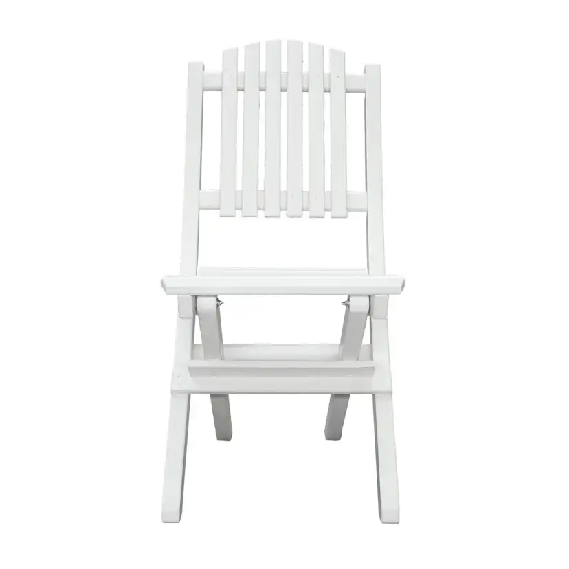 VISBY folding chair, 2-pack Vit