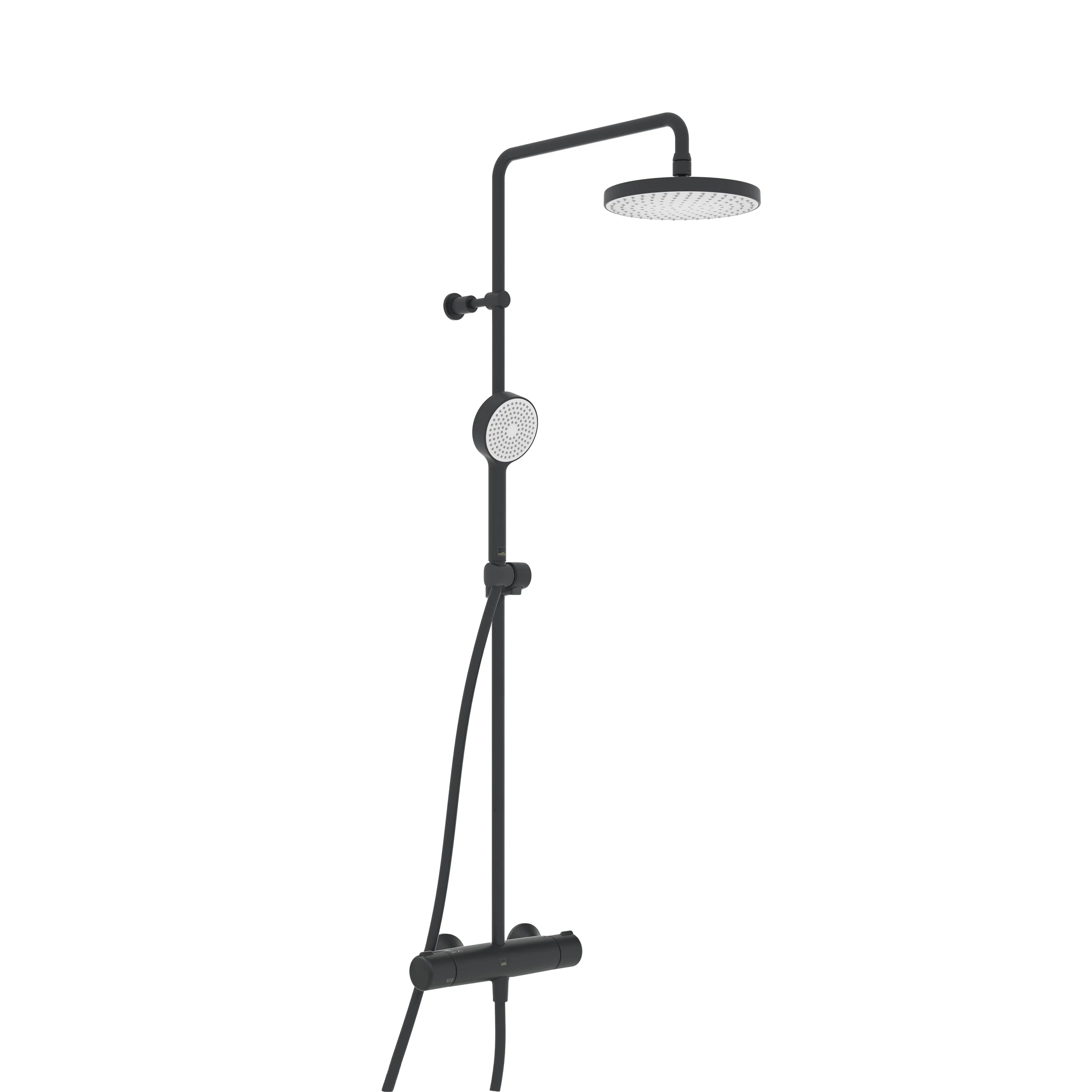 Takduschset Oras Nova Mattsvart, 150 cc