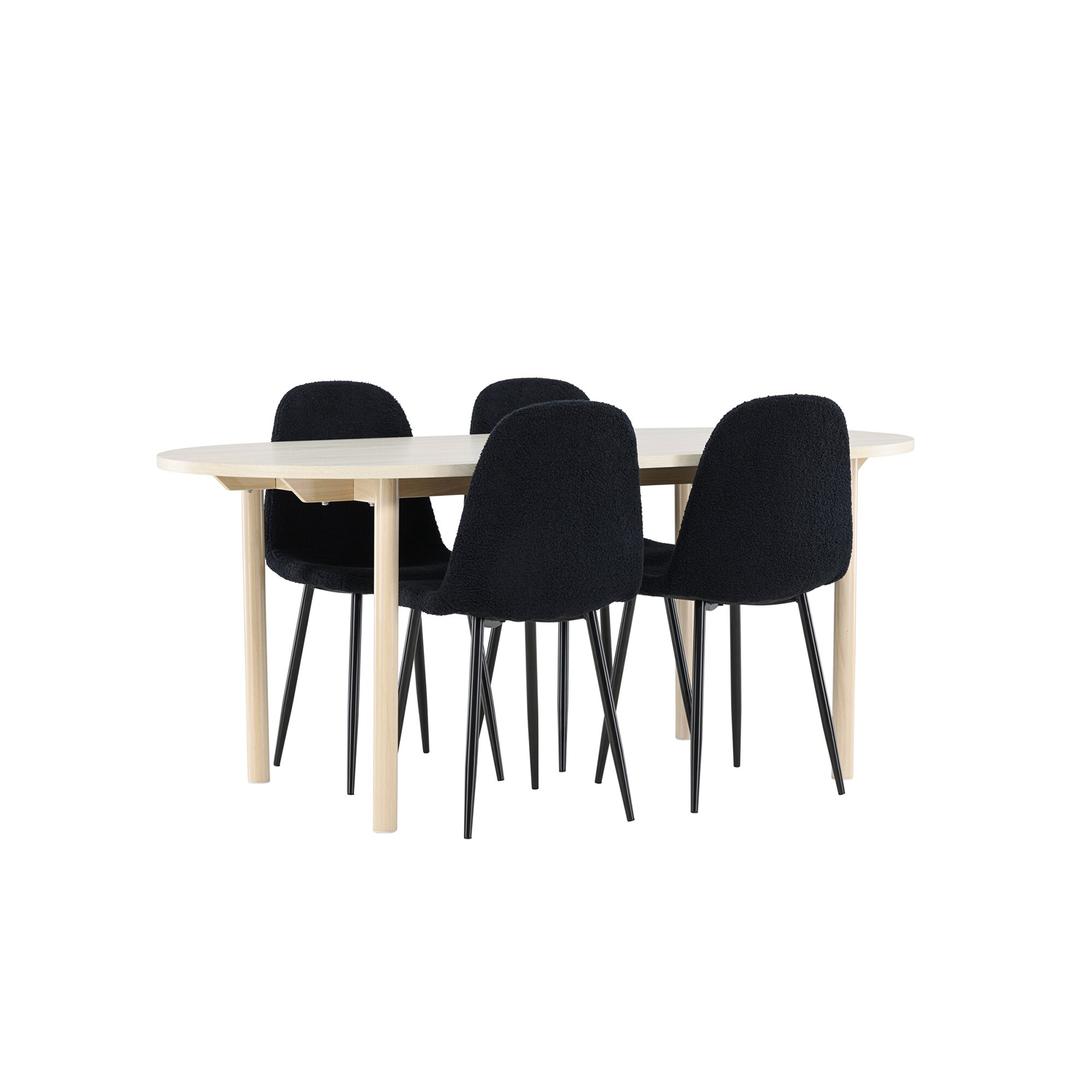 Matgrupp Venture Home Andy 180 med 4 st Polar Stolar Teddy
