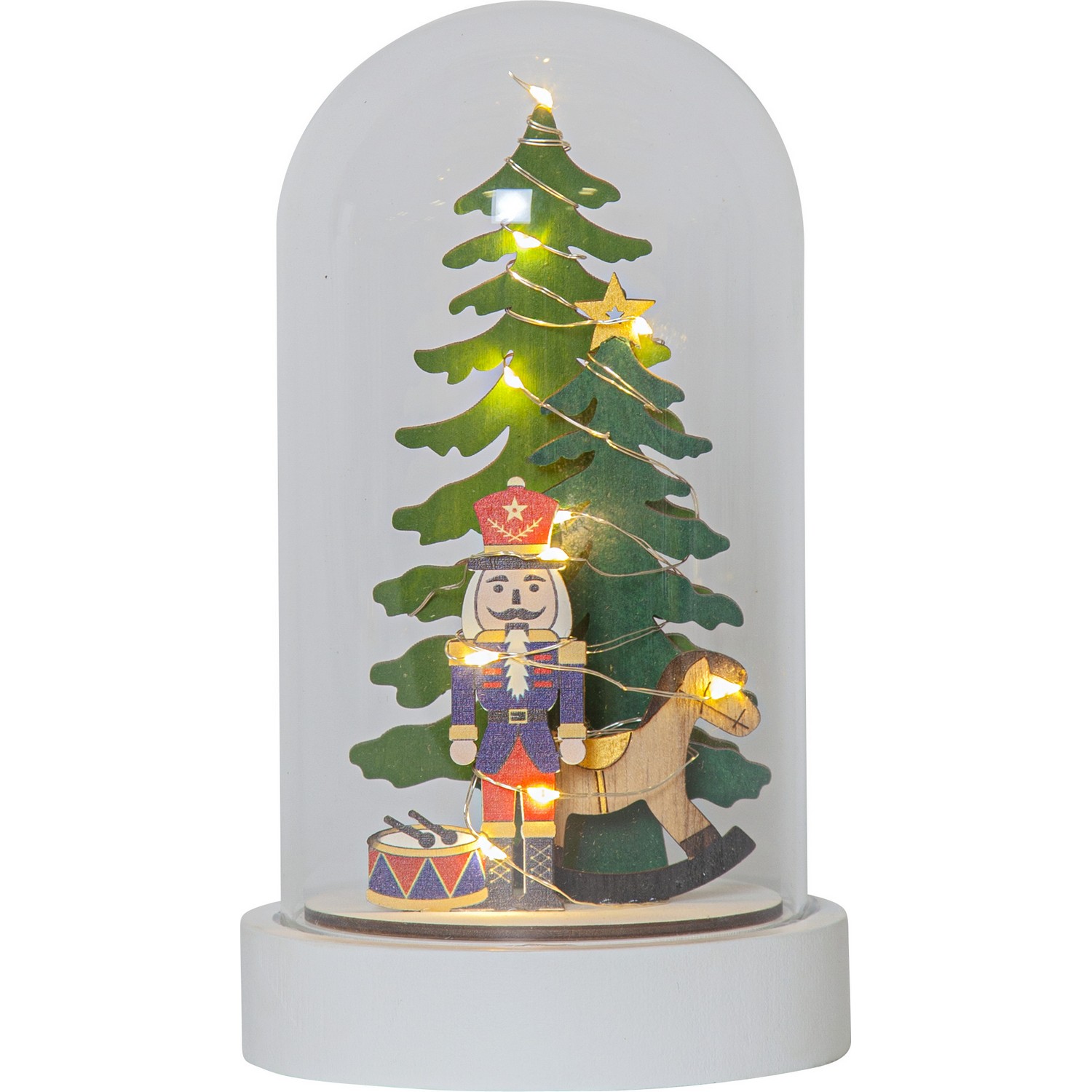 Juldekoration Star Trading Nutcracker Kupol