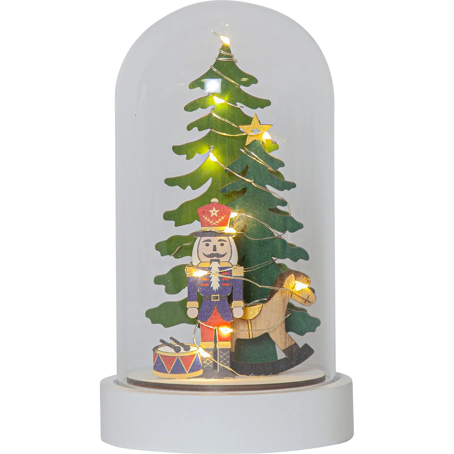 Juldekoration Star Trading Nutcracker Kupol
