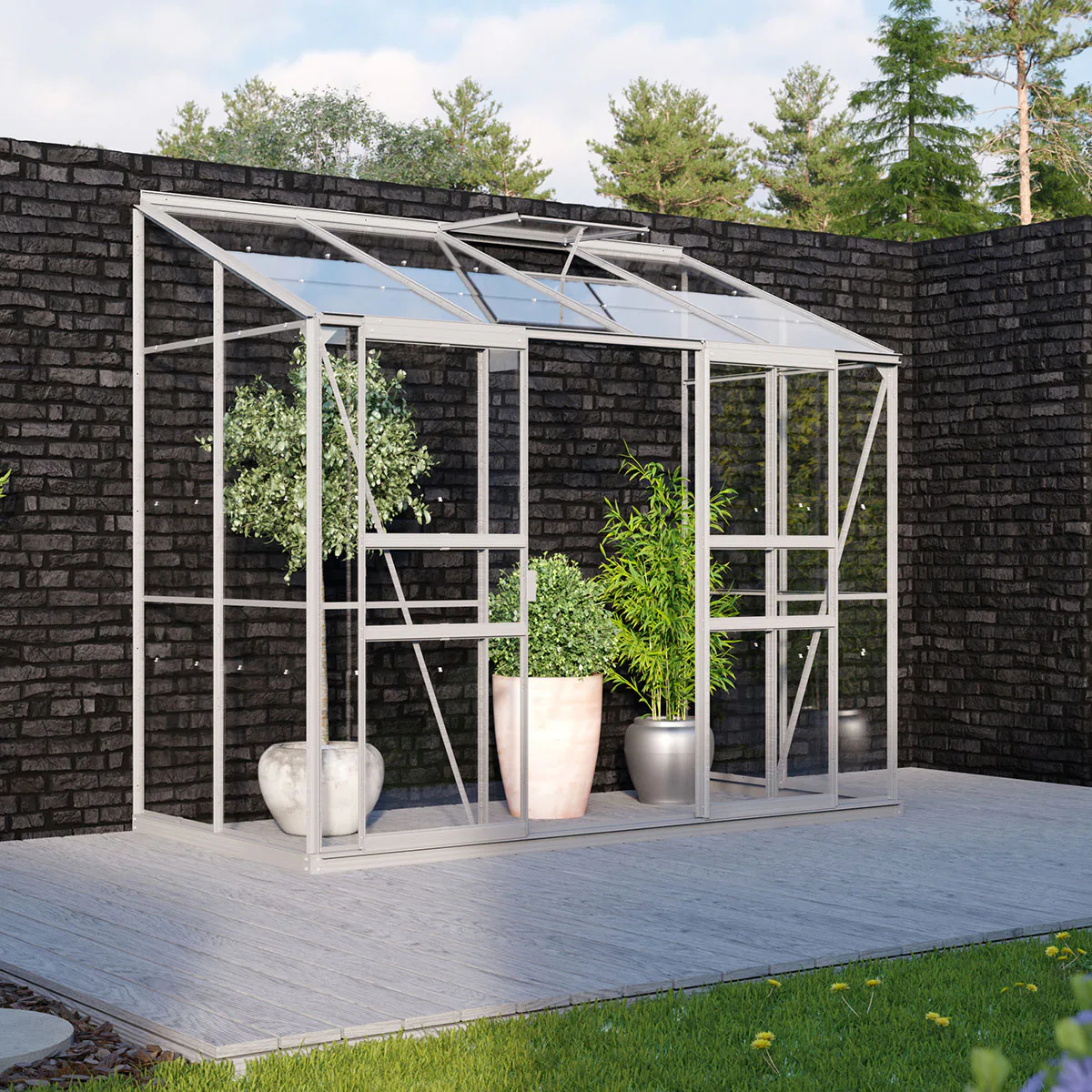 Växthus Vitavia Ida Vägg 3,3 kvm