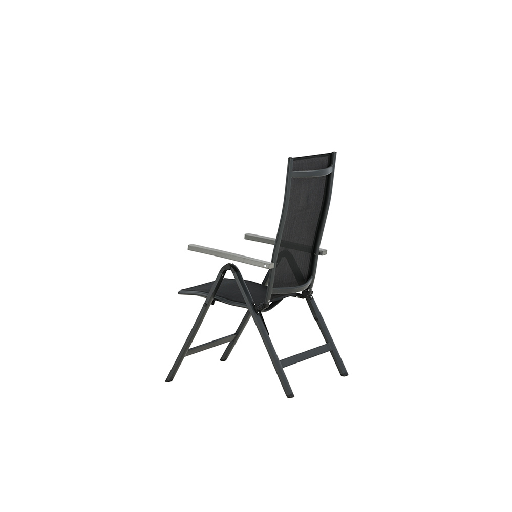 Albany Light 5-pos - black / Black textilene Svart