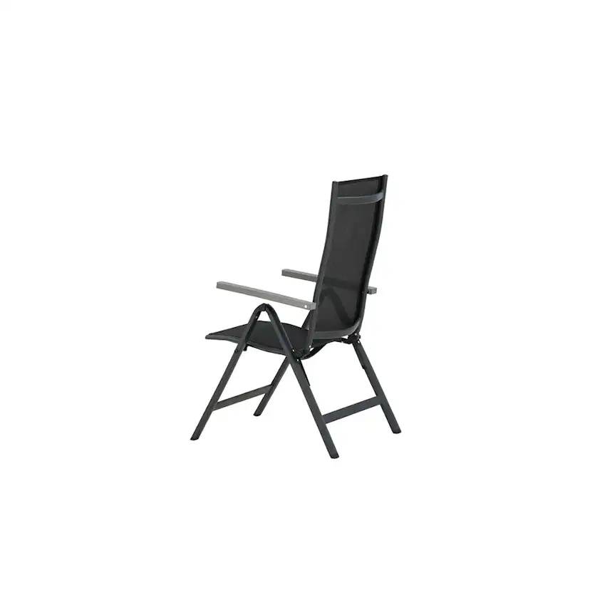 Albany Light 5-pos - black / Black textilene Svart
