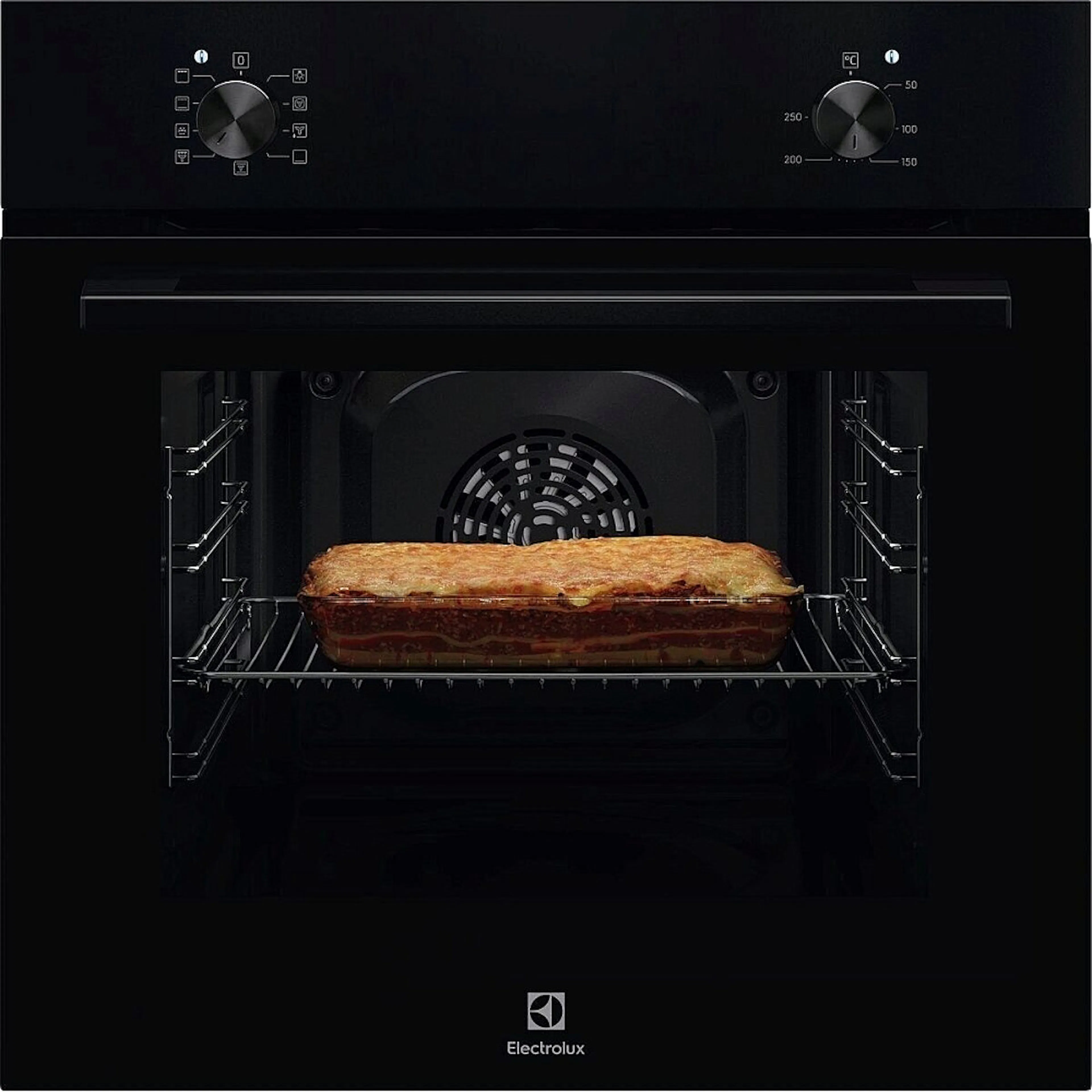 Inbyggnadsugn Electrolux BOC002EK Svart med SurroundCook och AquaClean