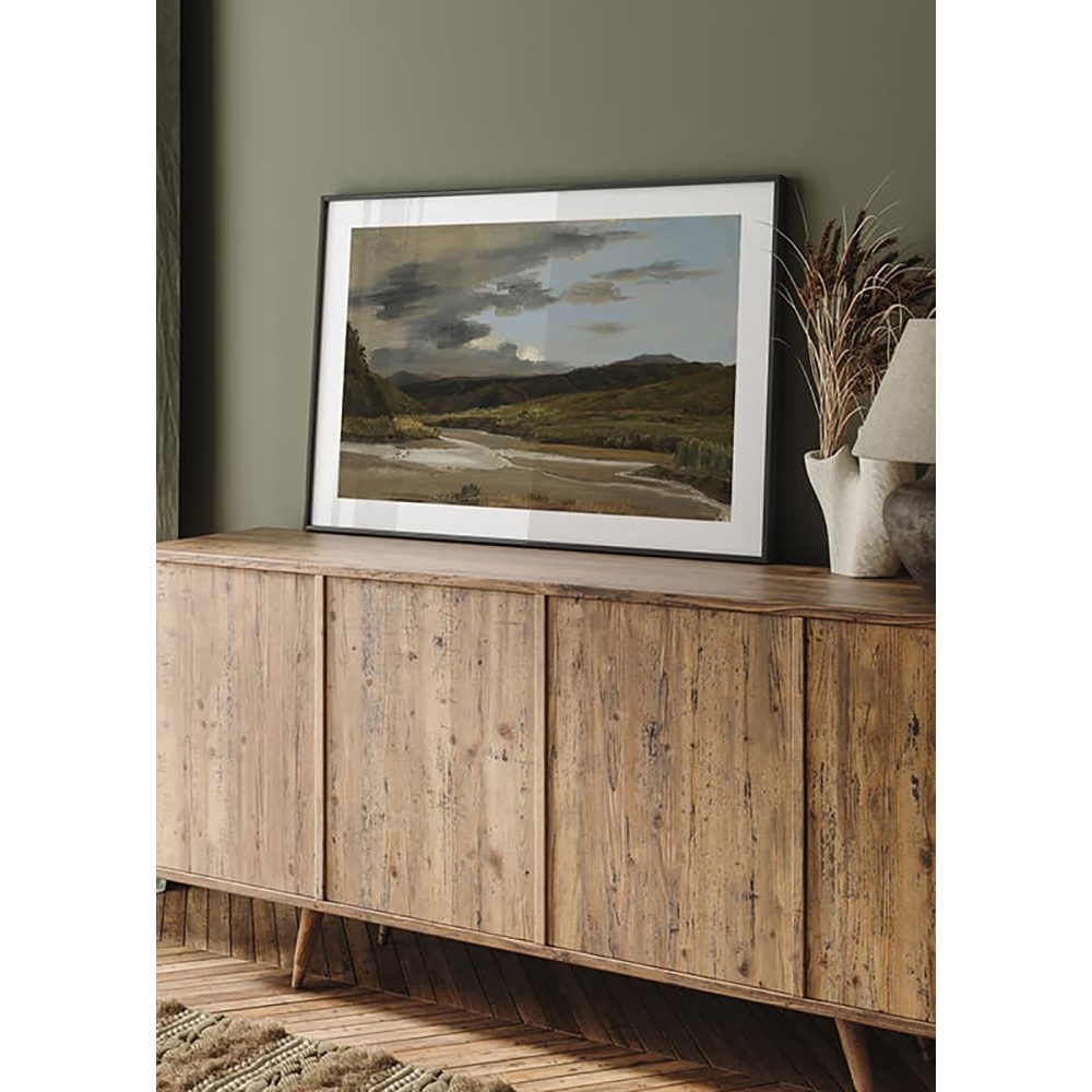 Poster Gallerix Plein-air Sketch Of A River By Jules Coignet