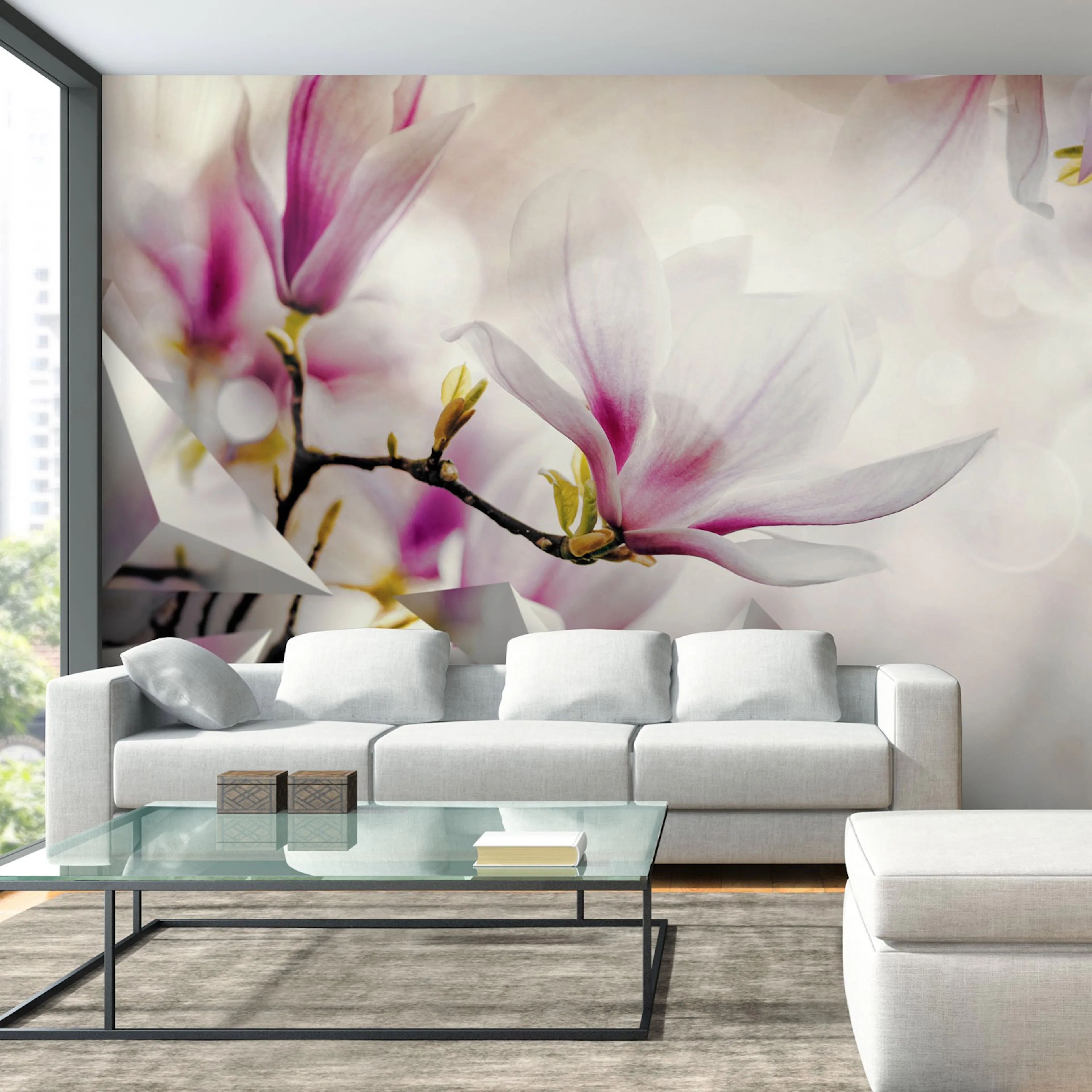 Fototapet Arkiio Subtle Magnolias Arkiio Third Variant