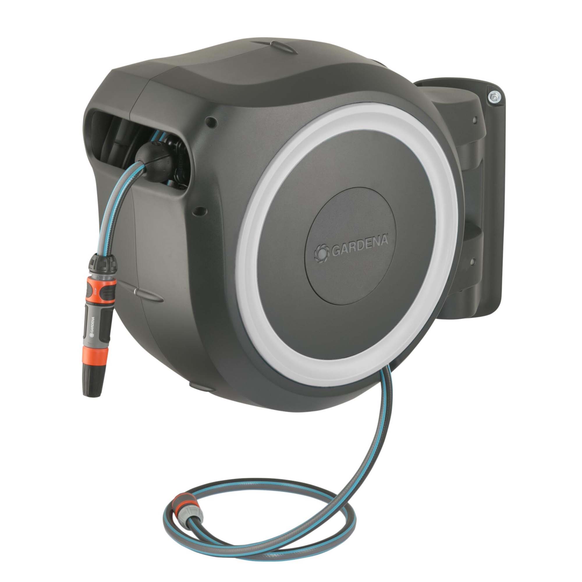 Bevattningspaket Gardena Slangbox XL 35 m Vit Med Vattenspridare & Sprinklerpistol