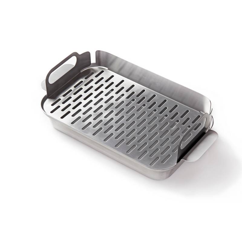 Grillform Fornetto Rostfri Large Med Skärbräda i Bambu