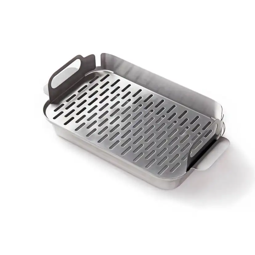 Grillform Fornetto Rostfri Large Med Skärbräda i Bambu