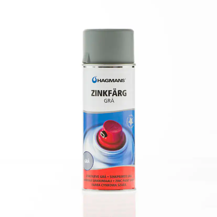 Zinkfärg Hagmans Grå 400 ml