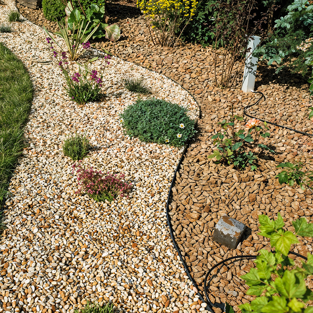 Rabattkant Jabo GardenEdge Kantstöd, Gräskant & Odlingskant, Höjd: 4,5 cm Längd: 100 cm