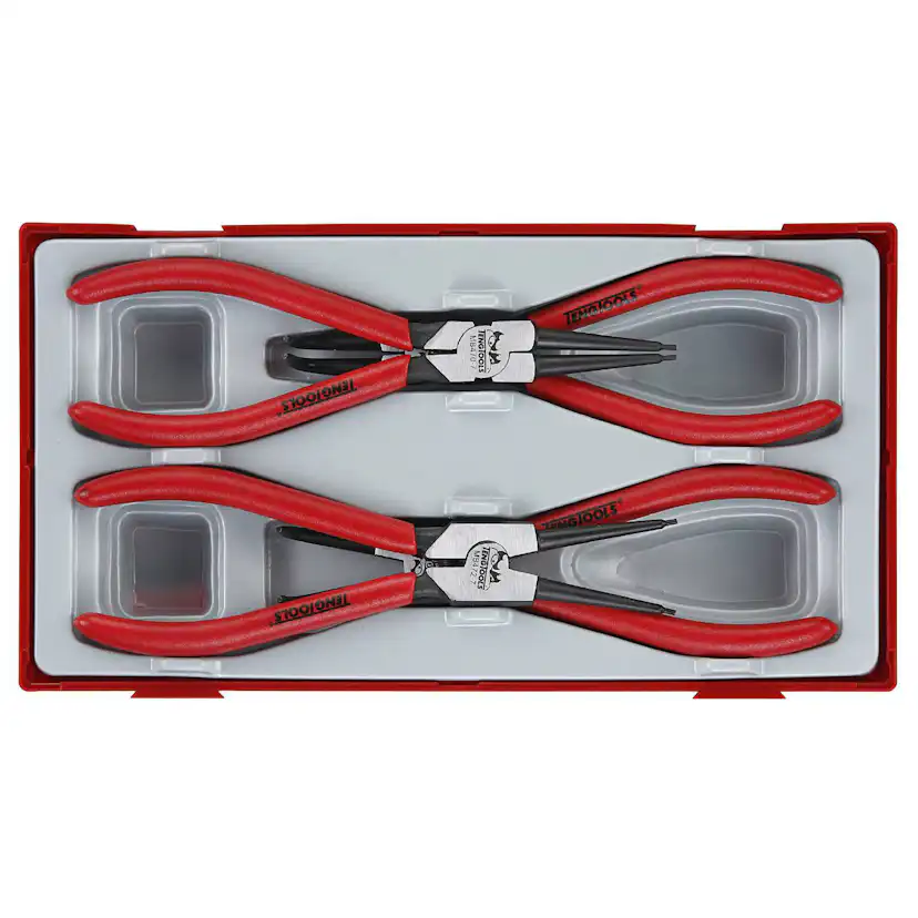 Spårringstång för in- och utvändiga spårringar 4 delar Teng Tools TT474-7