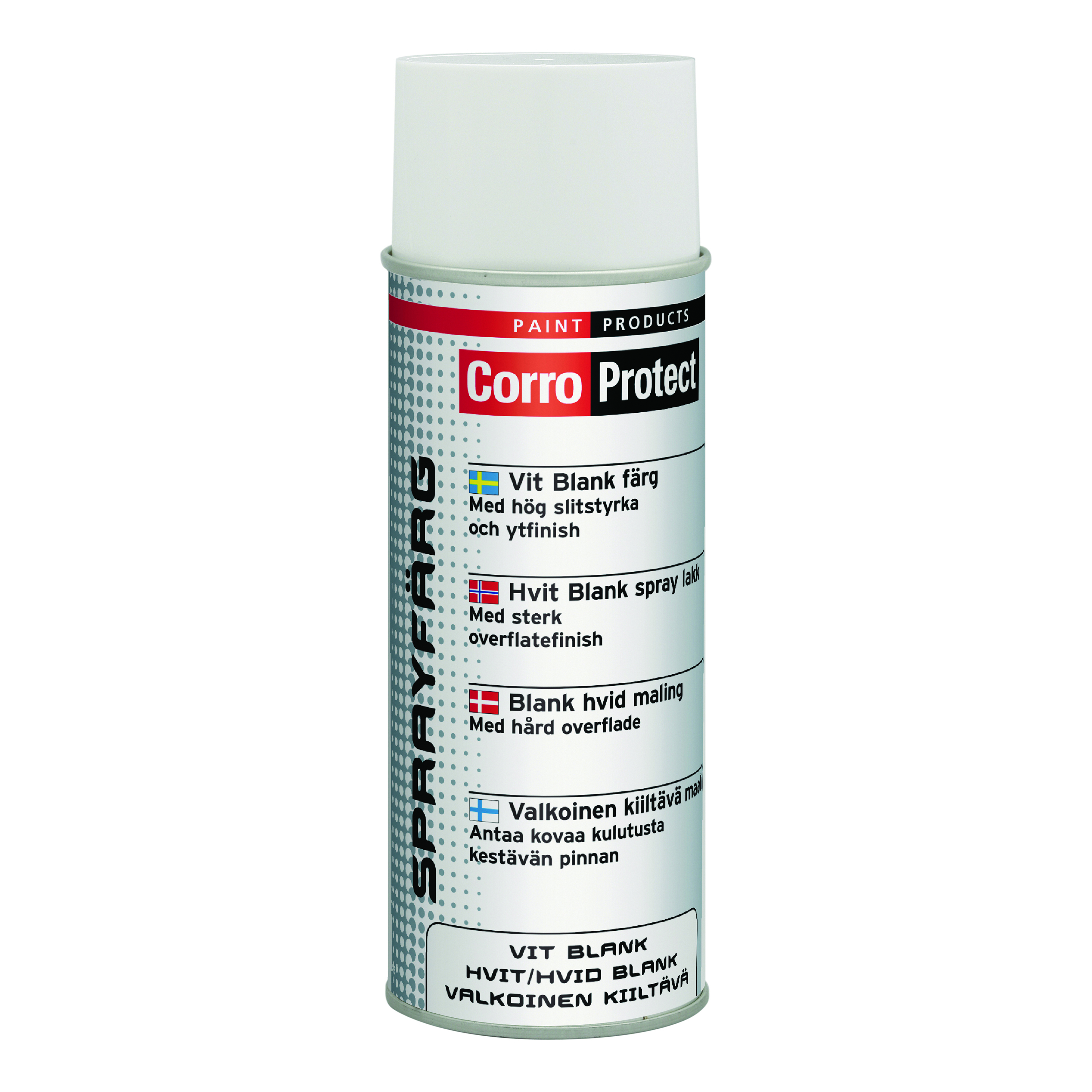Täckfärg CorroProtect Färg Spray Vit