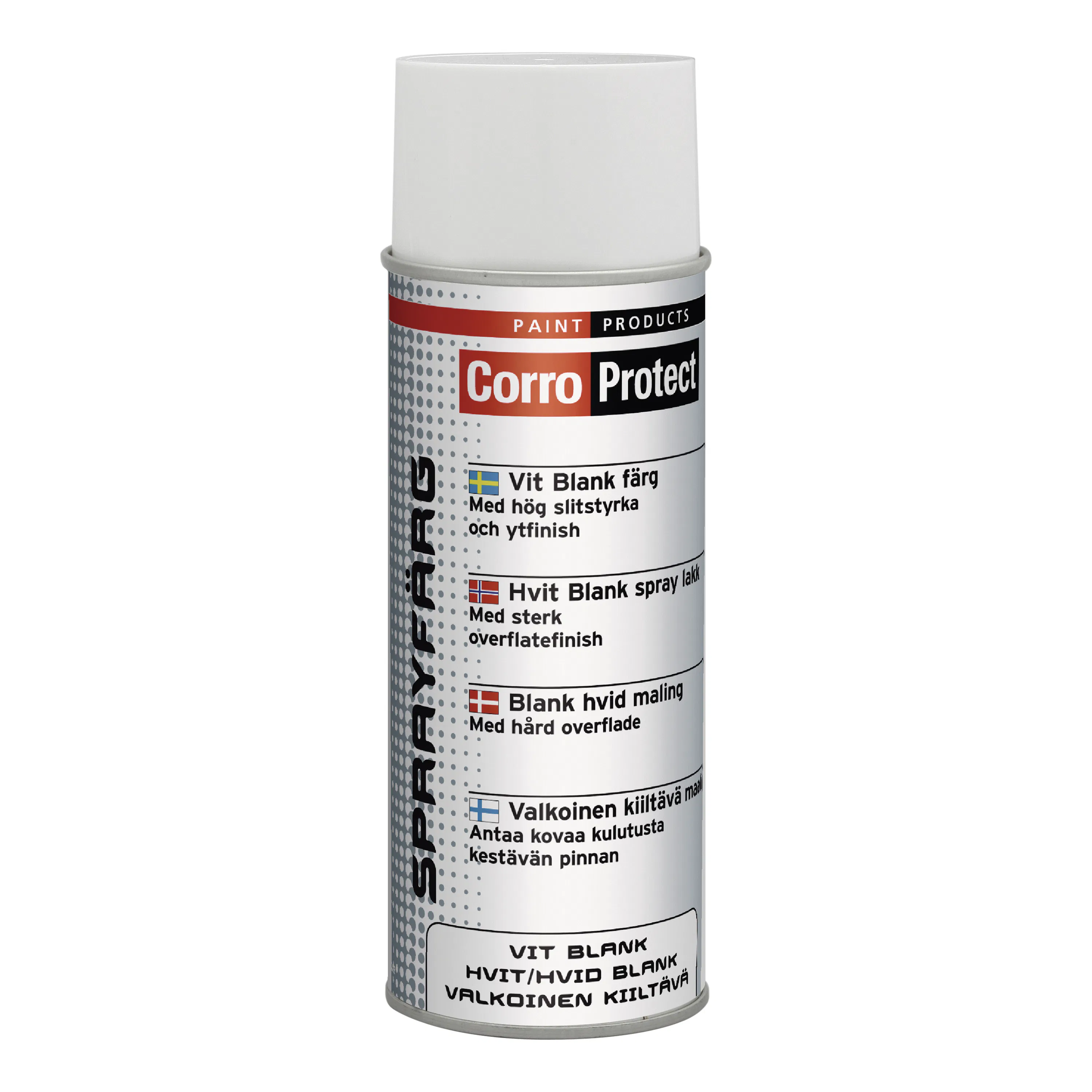 Täckfärg CorroProtect Färg Spray Vit
