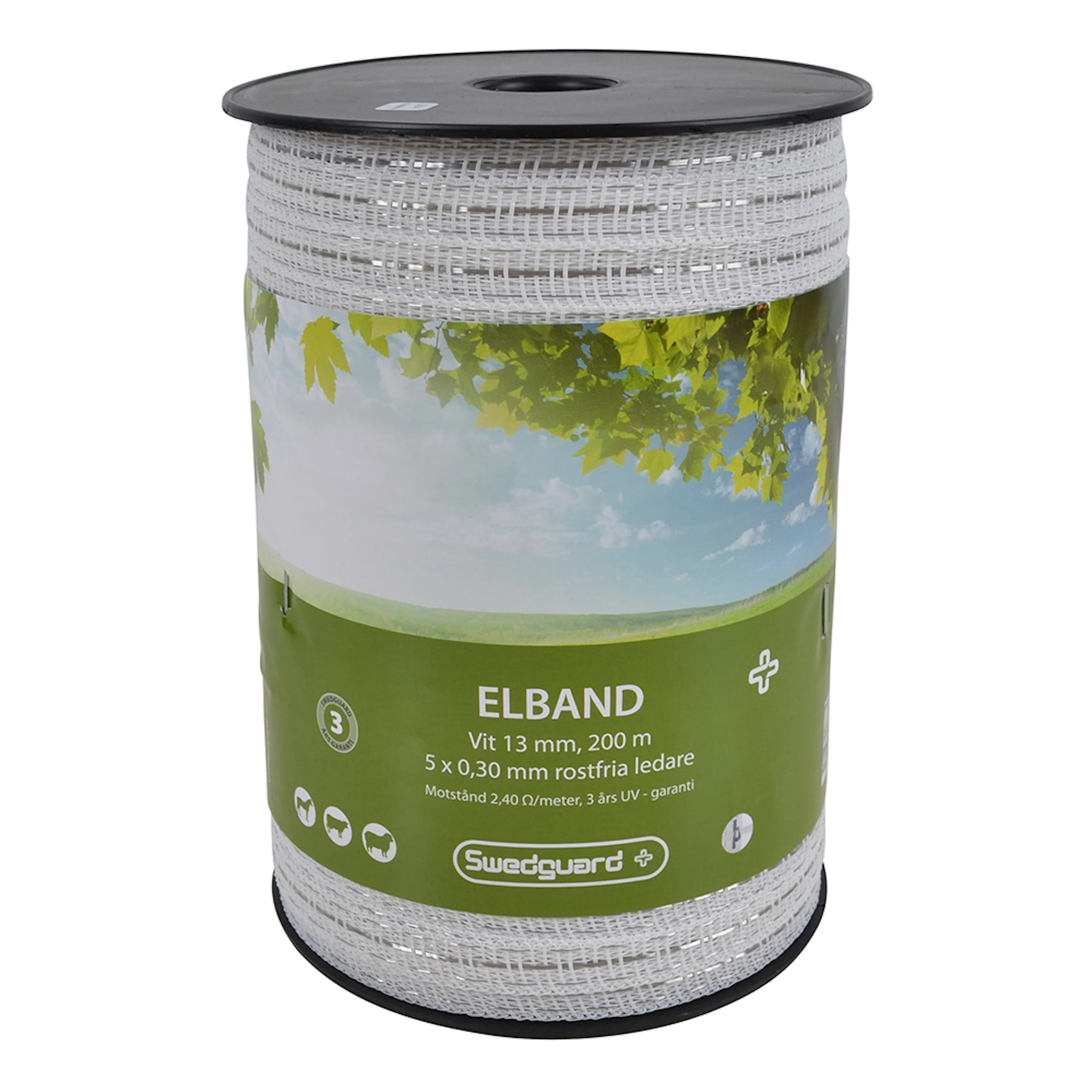 Elband + 13 mm vit 200 m 5x0,30 2.4 ohm