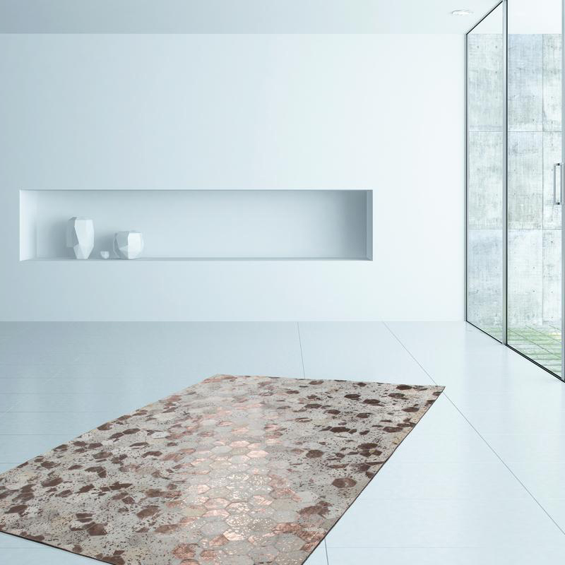 Moose Matta Villow Elfenben/Krom 80x150 cm 80x150 cm, Elfenben/Krom