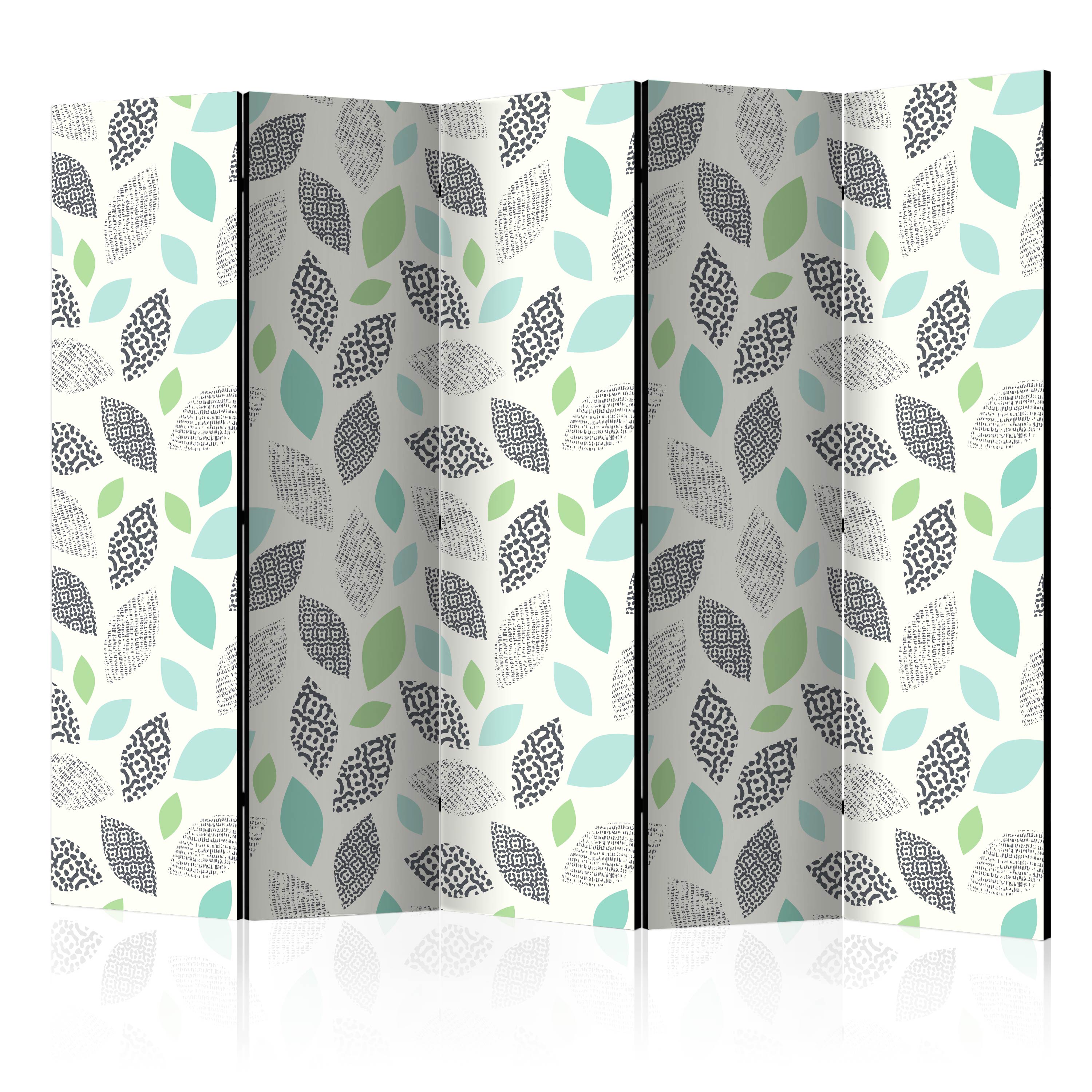 Rumsavdelare Arkiio Patterned Leaves II 225x172 cm