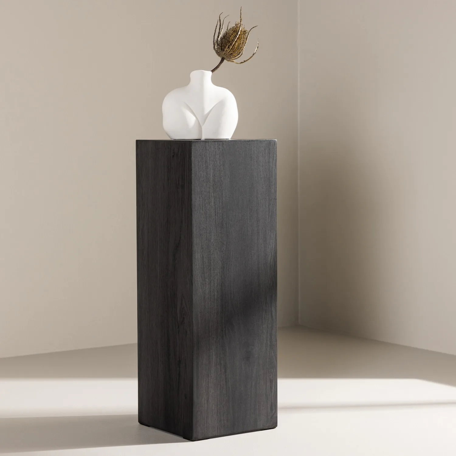 Piedestal Vind Ramsvik 65cm Svart Sidobord