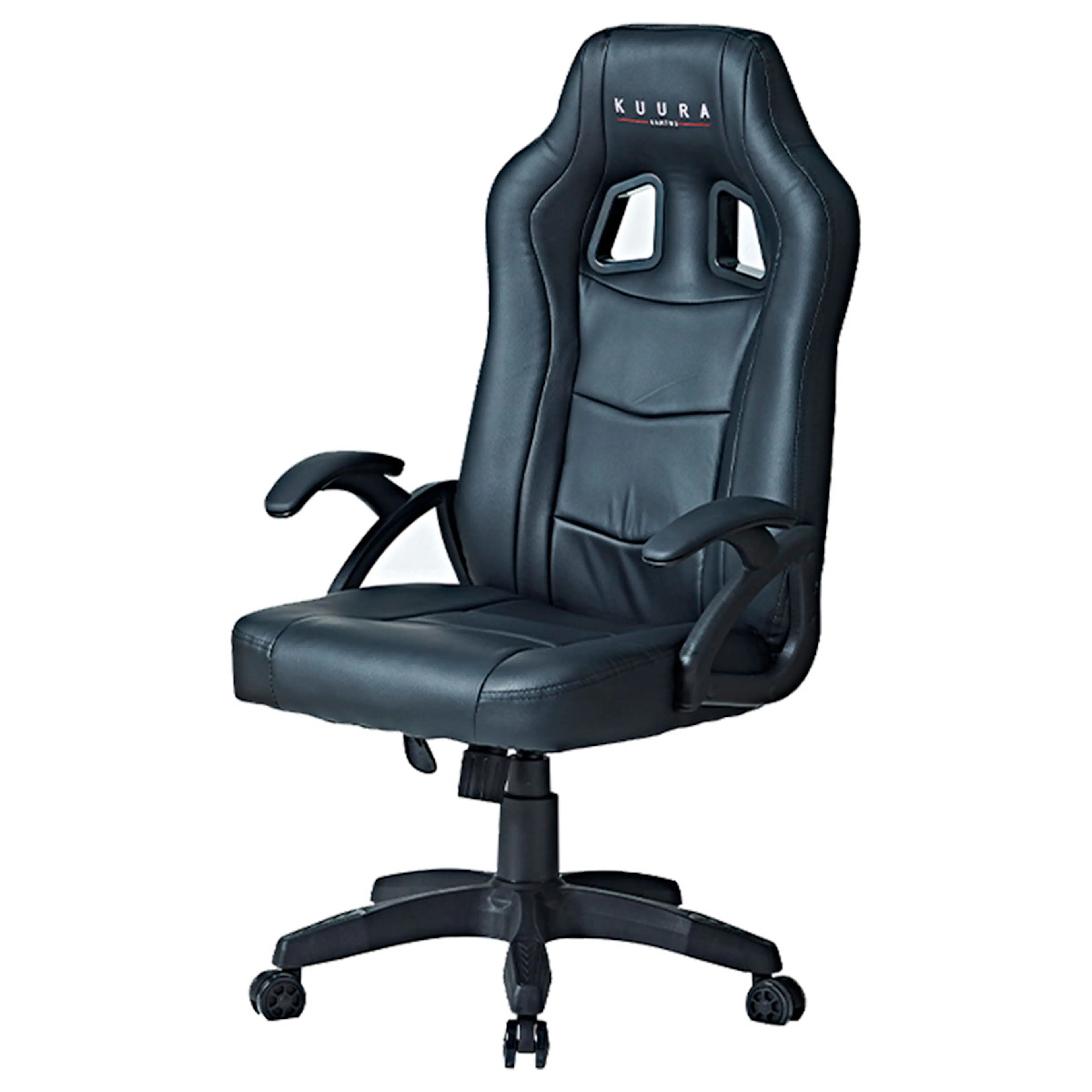 Kuura Gaming gamingstol Gamer, svart Svart