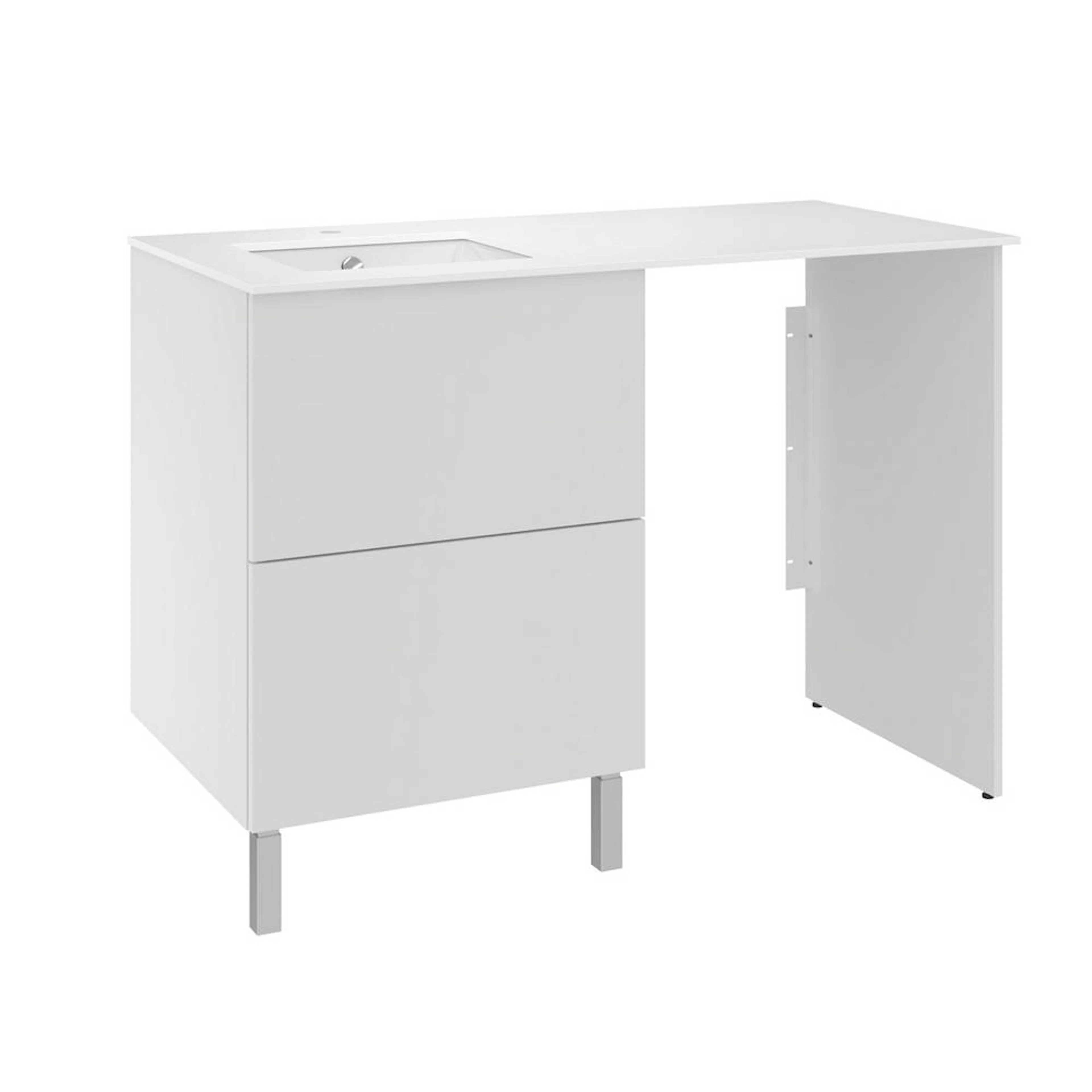 Tvättställsskåp Temal ILONA Set 6 för Tvättmaskin