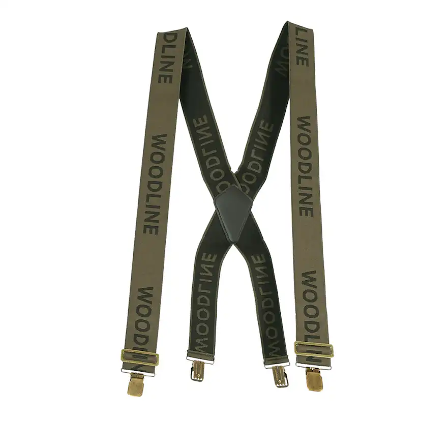 Hängslen Woodline 50 mm Clips