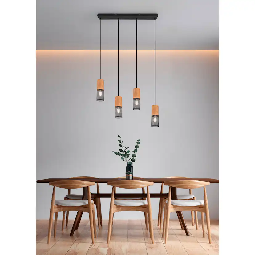 Taklampa Trio Tosh E27