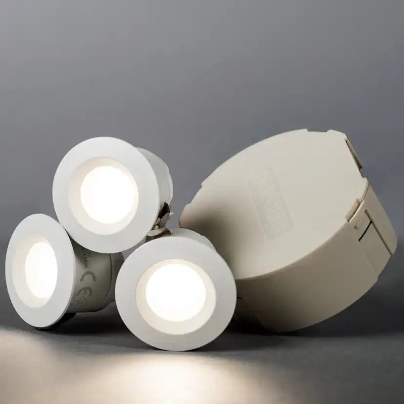 Downlight Hide-a-lite Core Smart 45° Vit 3-pack
