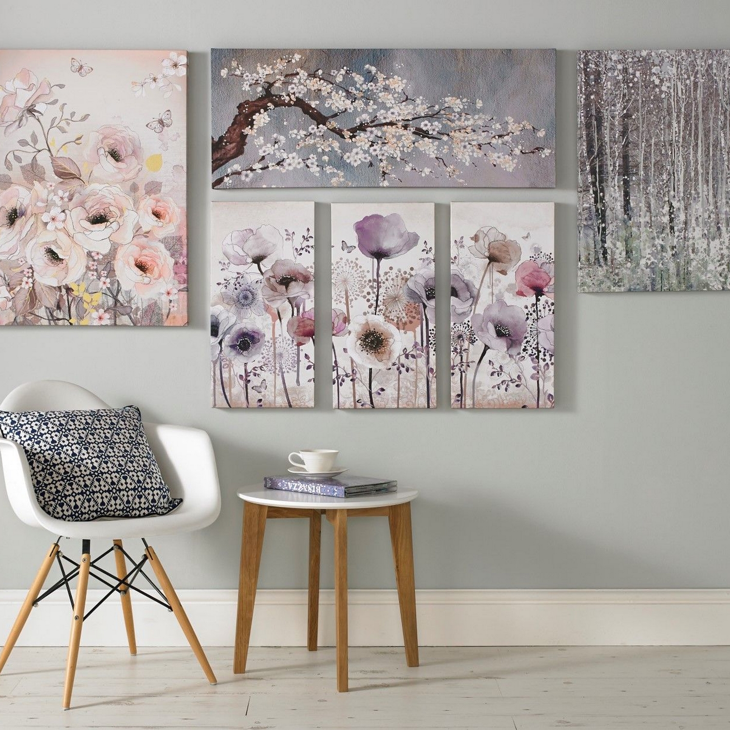 Tavla Art for the Home Classic Poppies Trio 3 Delar