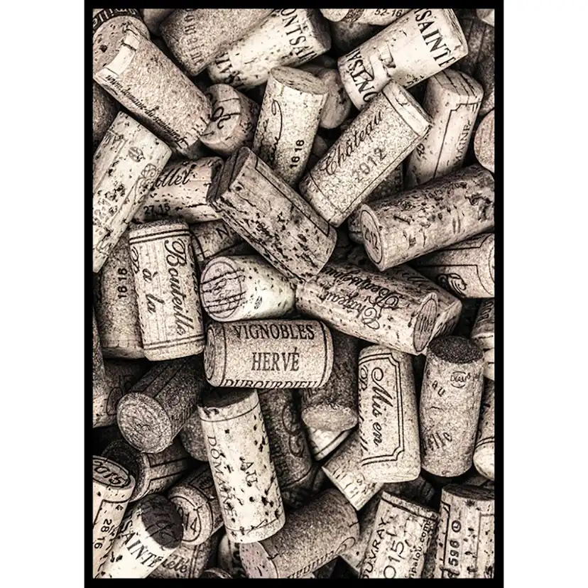 Poster Gallerix Wine Corks