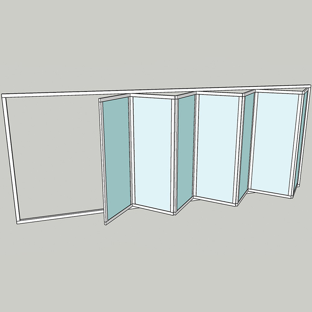 Vikparti Allvy Sunroom s75 3-Glas 7-Delad