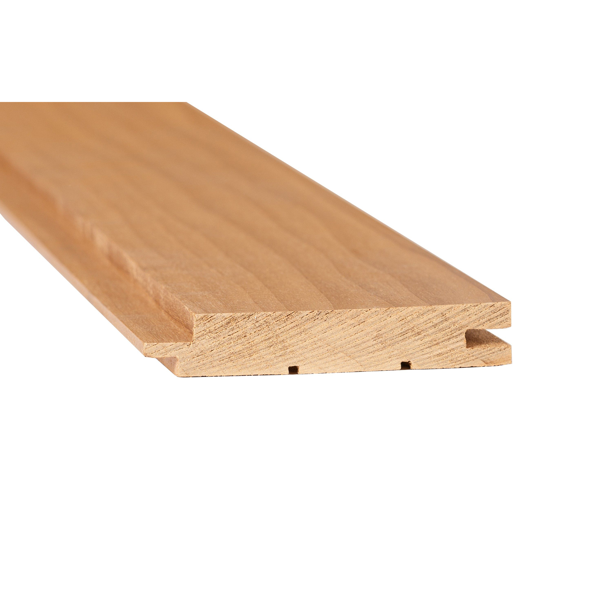 Bastupanel Sauna Sweden Termo Asp STS4 15x90x2400 mm Längd: 2400 mm