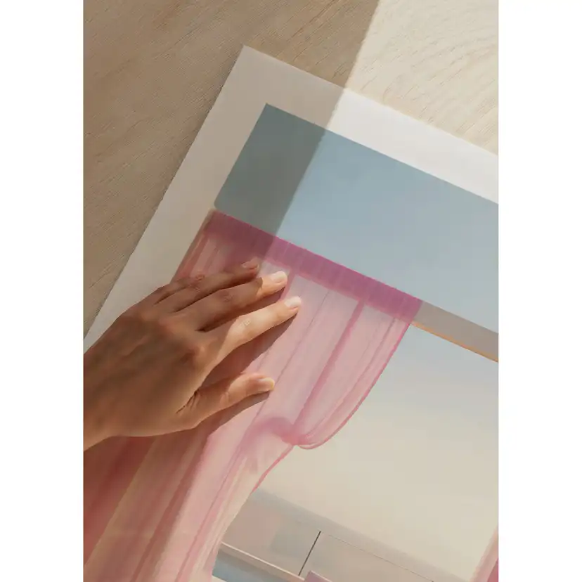 Poster Gallerix Daybed In Pink