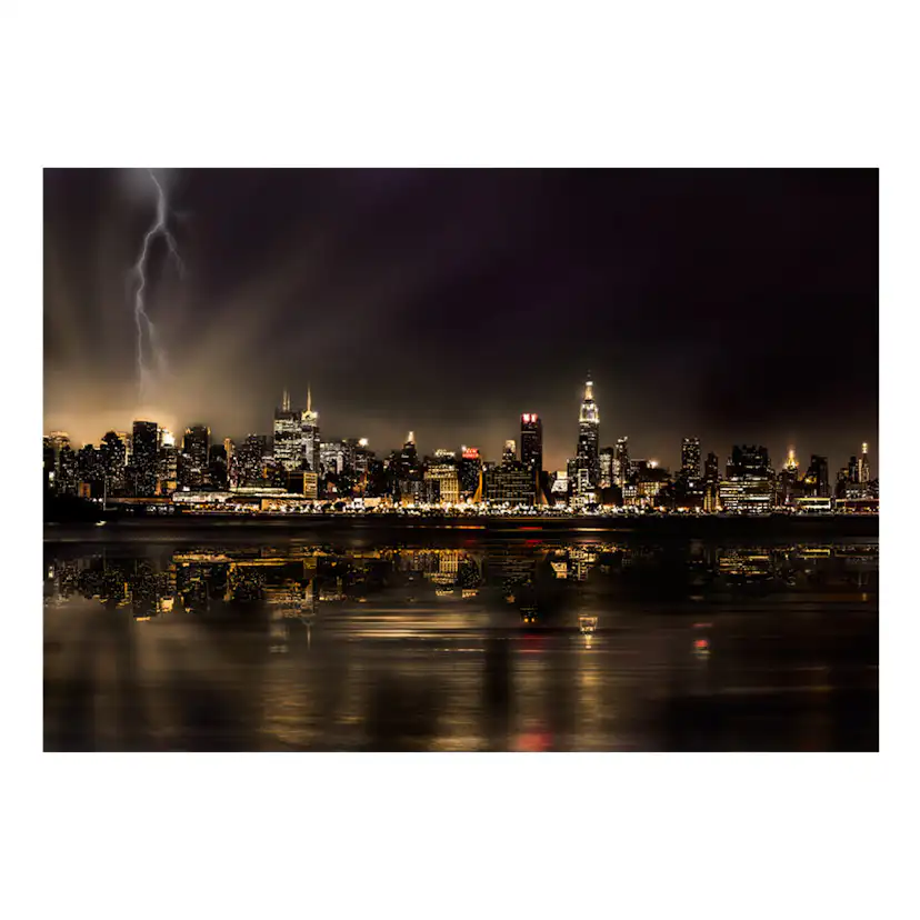 Storm in New York City 350x245 Storlek: 350x245 cm