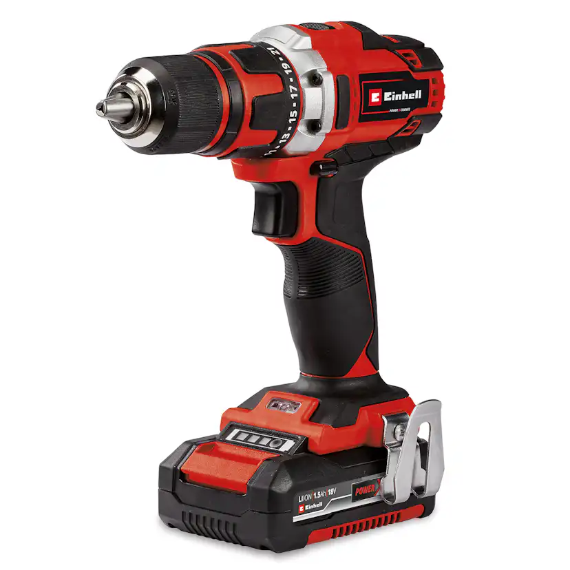 Borrskruvdragare Einhell TE-CD 18/40 (2x1,5Ah)