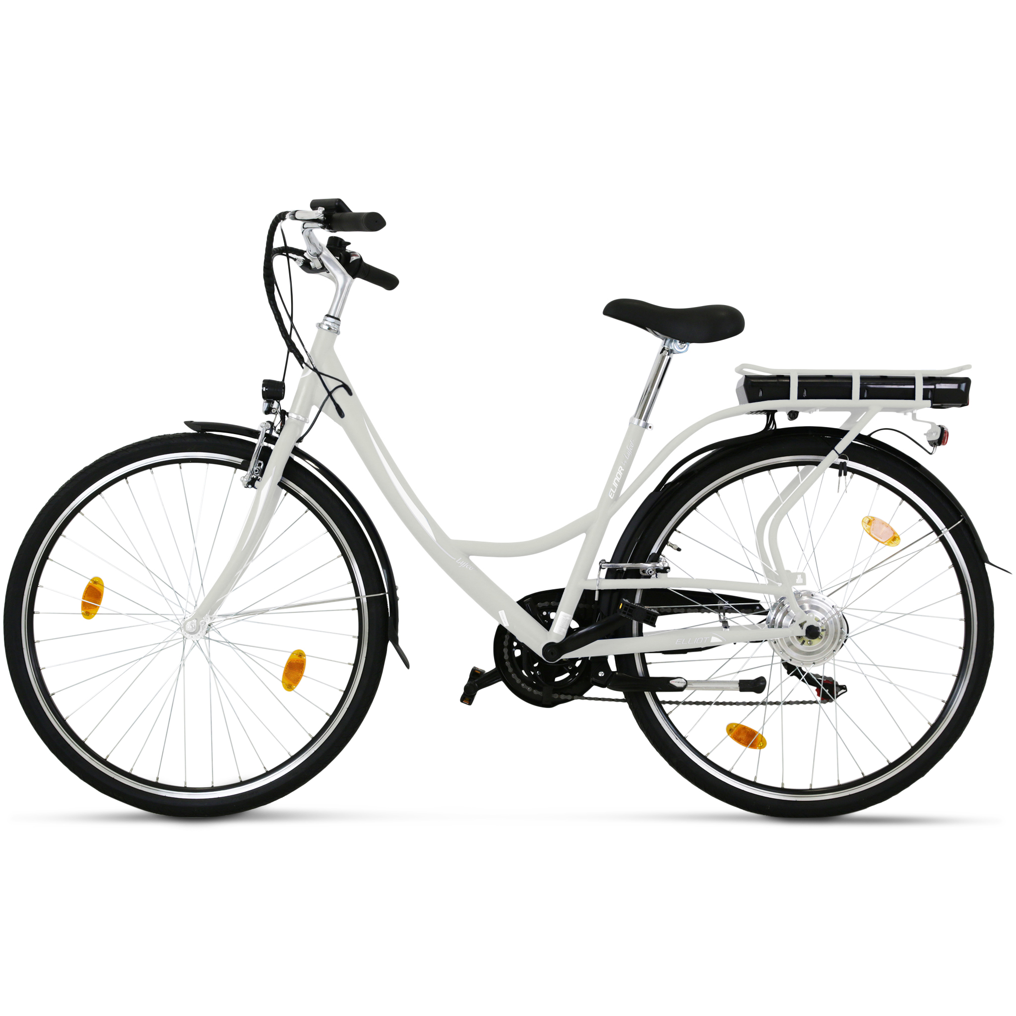 Elcykel Lyfco Dam 28" - Elinor 10,4 Ah Vit