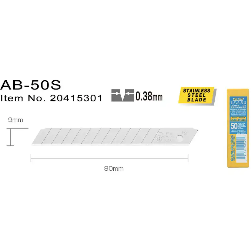 Brytblad Olfa AB-50S 9mm