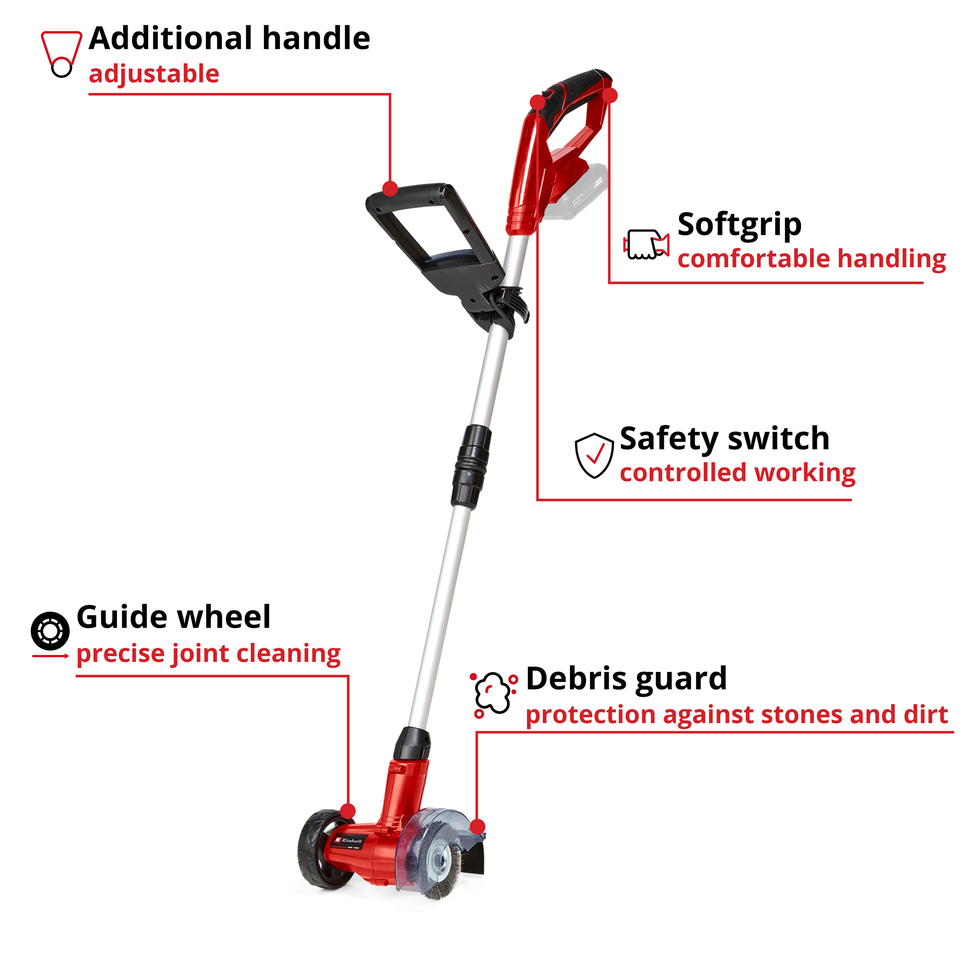 Batteridriven Fogrensare Einhell GE-CC 18 Li-Solo utan Batteri