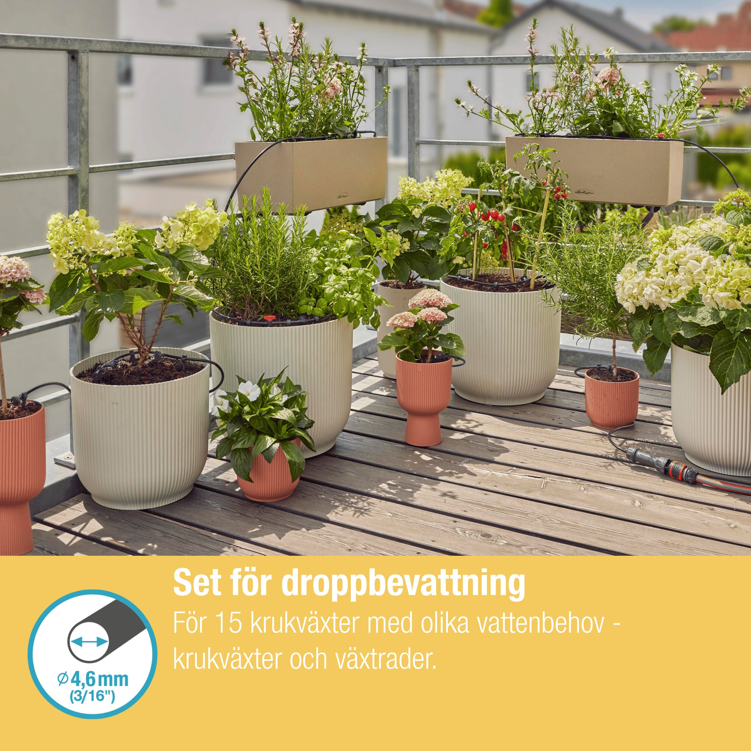 Bevattningsset Gardena Micro-Drip Balkong
