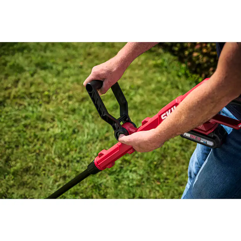 Grästrimmer SKIL 0231 AA Kolborstfri Batteridriven