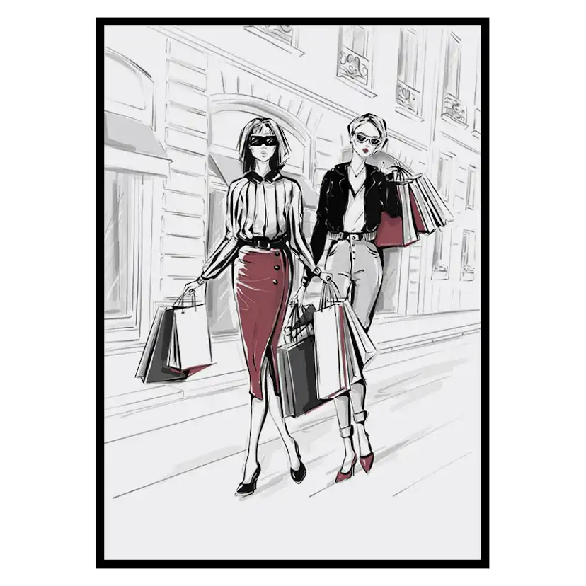 Poster Gallerix Shopping Bags