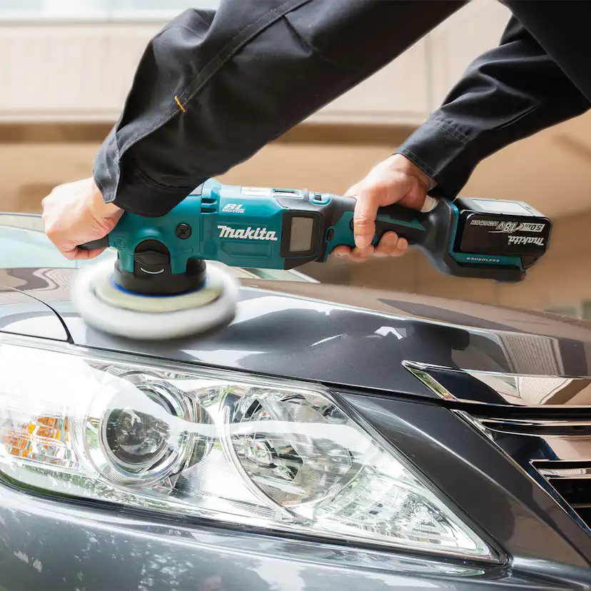 Polermaskin Makita LXT DPO600Z 150 mm utan Batteri