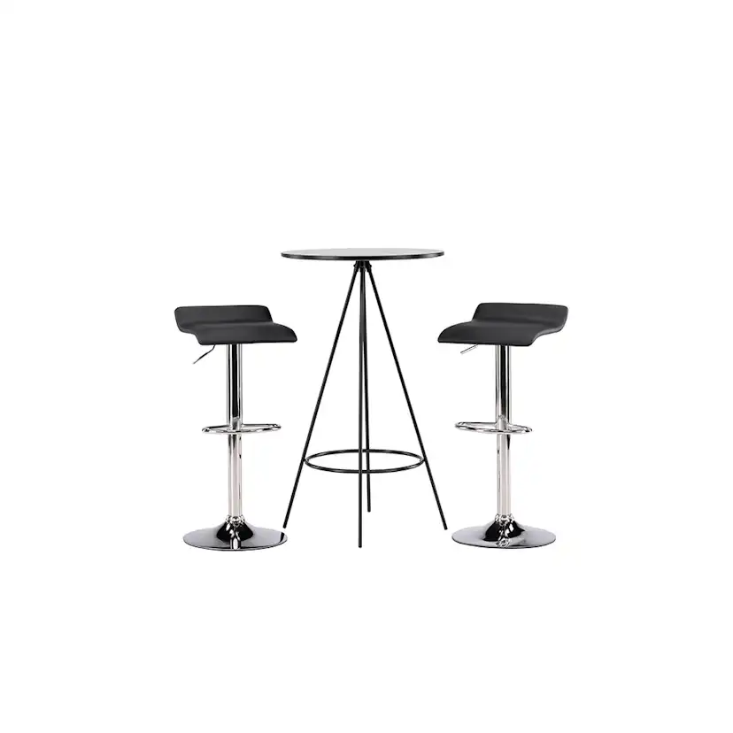 Matgrupp Venture Home Bistro Ø60 cm med 2 st Jonna stolar