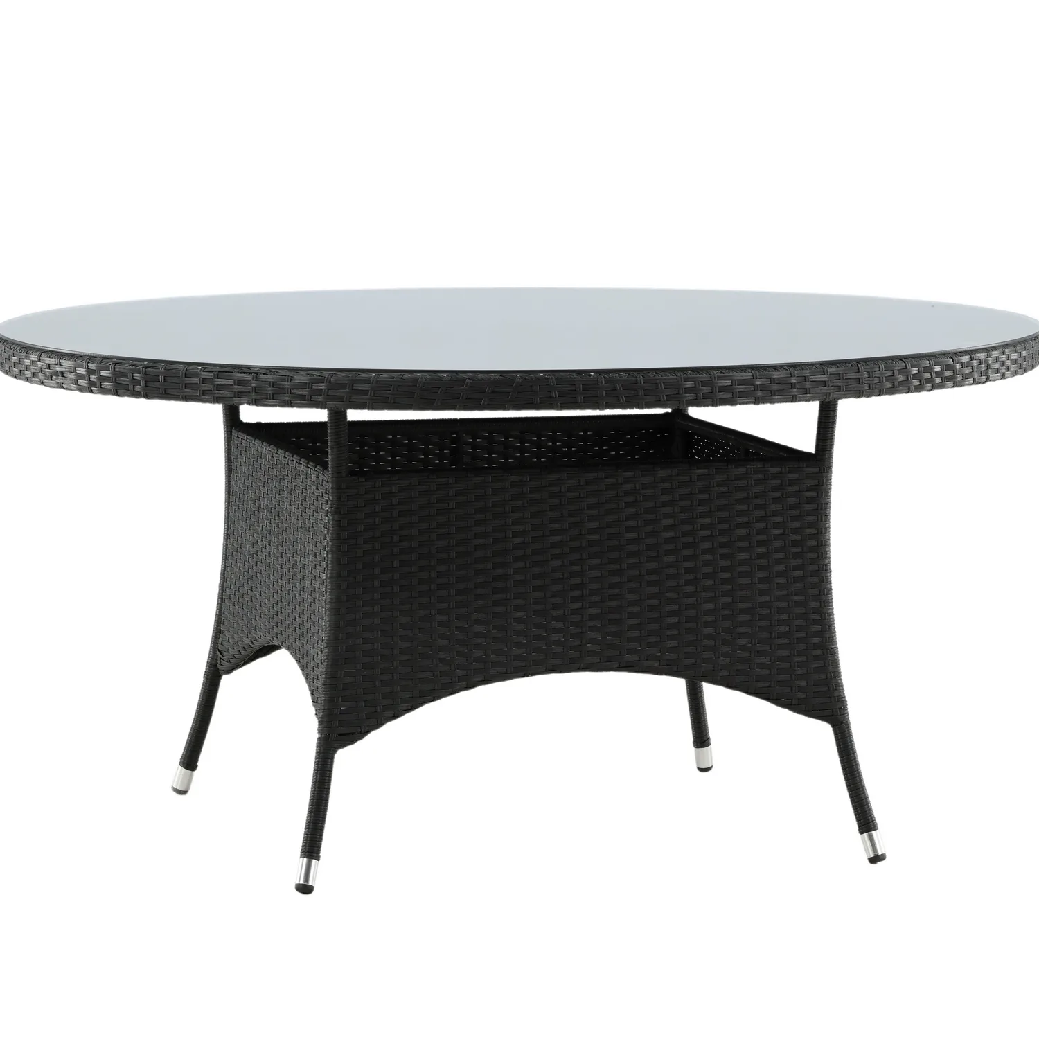 Utebord Venture Home Volta Ø 150 cm Svart