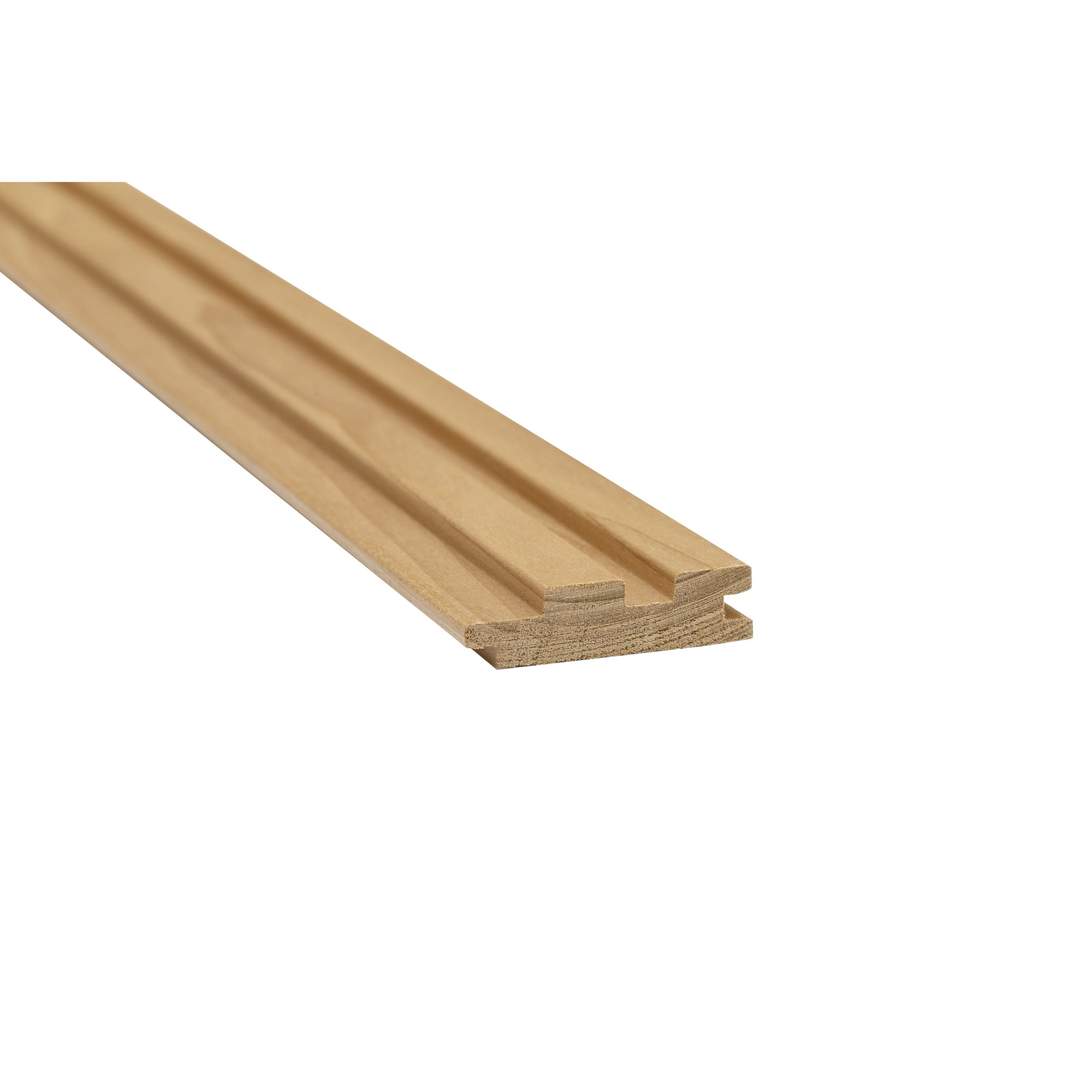 Bastupanel Sauna Sweden Termo Asp 15x60x2700 mm Längd: 2700 mm