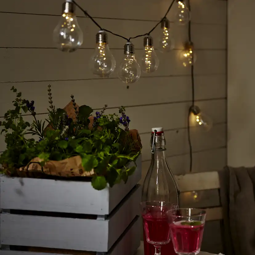 Solcells-ljusslinga Star Trading Glow