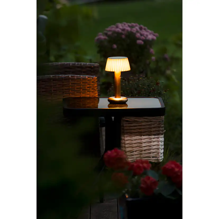 Portabel Lampa Gnosjö Konstsmide Grasse Bordslampa USB